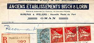 Oran enveloppes pub 1367